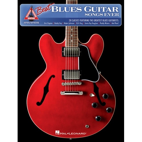 The Best Blues Guitar Songs Ever TAB Rv (Softcover Book)