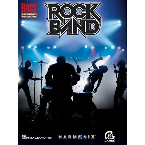 Rock Band 25 Hits Bass Tab Songbook by Hal Leonard