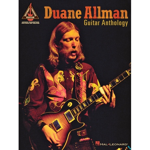 Duane Allman Guitar Anth TAB (Softcover Book)