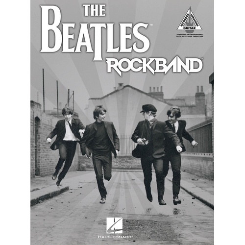 Beatles Rock Band Guitar TAB Rv (Softcover Book)