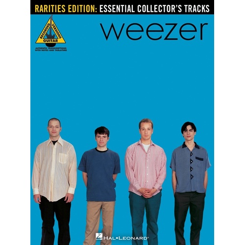 Weezer Rarties Edition Guitar Recorded Version (Softcover Book)