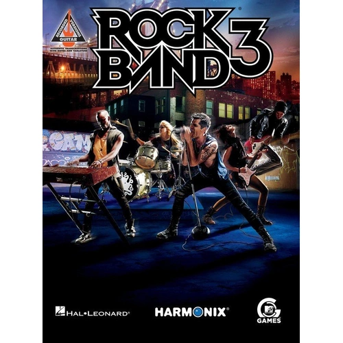 Rock Band 3 Guitar Recorded Versions Songbook - Over 40 Songs, Guitar TAB with Lyrics & Chords, Hal Leonard
