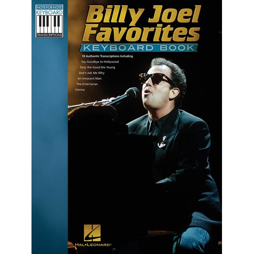 Billy Joel Favorites Keyboard Transcriptions (Softcover Book)