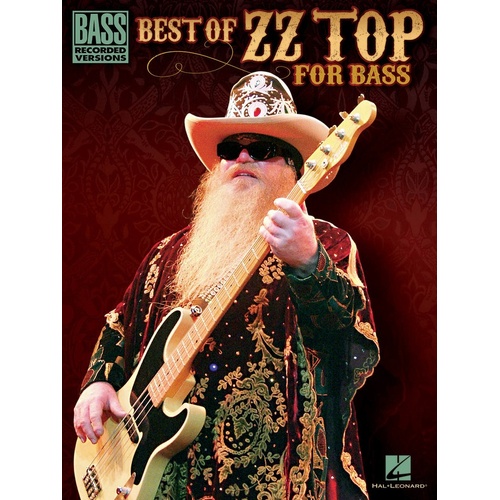 Best Of ZZ Top For Bass TAB (Softcover Book)