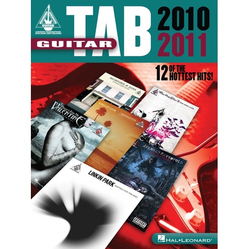 Guitar TAB 2010 - 2011 Recorded Versions (Softcover Book)