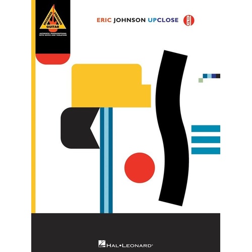 Eric Johnson Up Close Guitar Recorded Versions Songbook