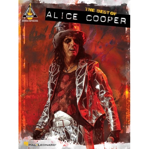 Best of Alice Cooper Guitar Recorded Versions Songbook