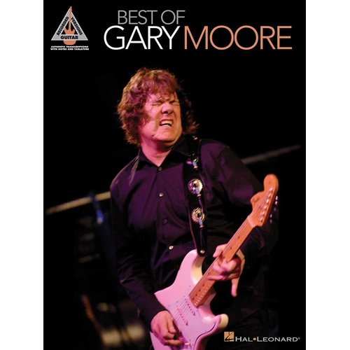 Best Of Gary Moore Guitar Recorded Versions (Softcover Book)