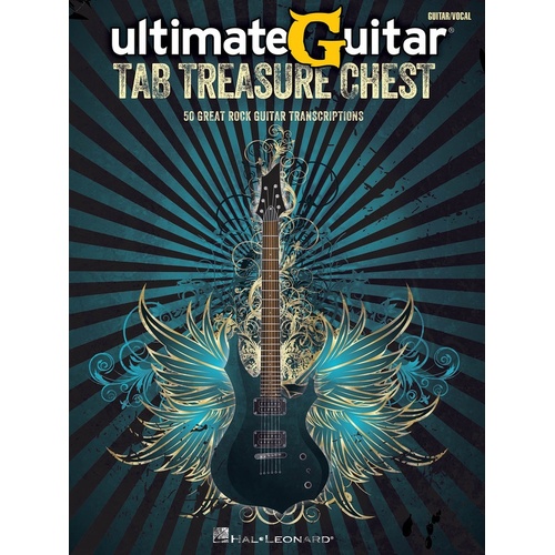 Ultimate Guitar TAB Treasure Chest Rec Versions (Softcover Book)