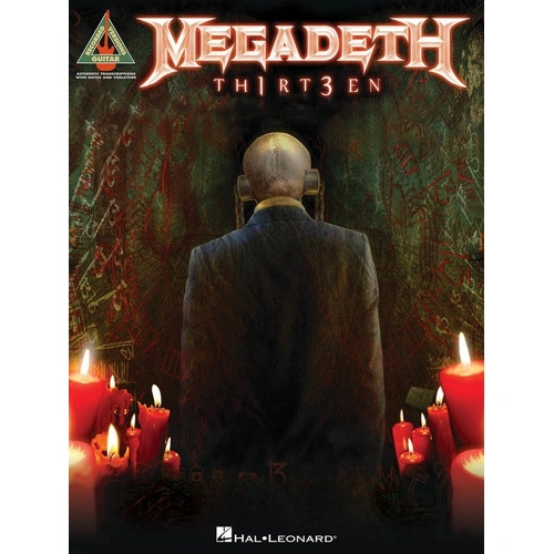 Megadeth - Th1rt3en Guitar Recorded Version Tab Book