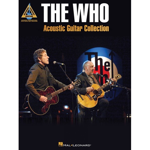 The Who Acoustic Guitar Collection (Softcover Book)