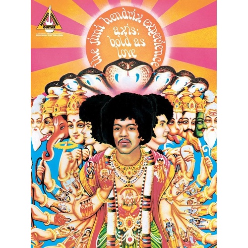 Jimi Hendrix - Axis: Bold As Love Guitar Tab Songbook, 136 Pages, Standard Notation & TAB, Hal Leonard