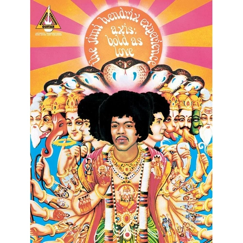 Jimi Hendrix - Axis: Bold As Love Guitar Tab Songbook, 136 Pages, Standard Notation & TAB, Hal Leonard