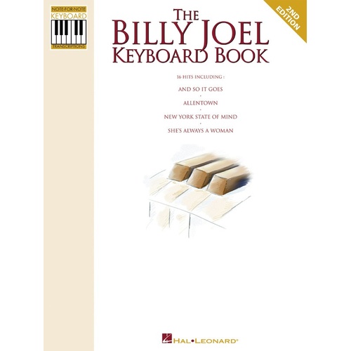 Billy Joel Keyboard Book Note For Note Trans (Softcover Book)