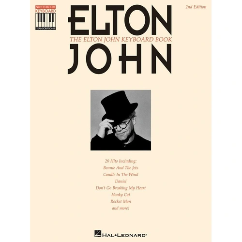 Elton John Keyboard Songbook - 20 Best Songs, 184 Pages, Hal Leonard