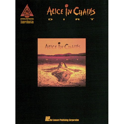 Alice In Chains - Dirt Guitar TAB Rec Versions (Softcover Book)