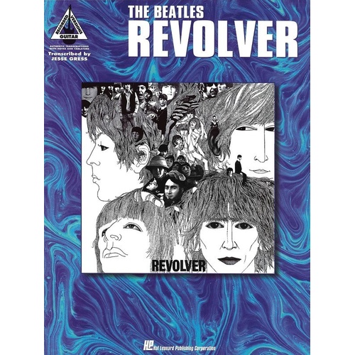 The Beatles - Revolver Guitar Tab Book RV