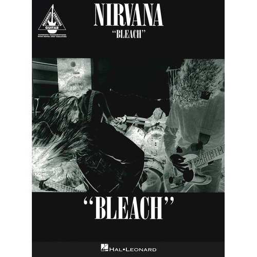 Nirvana - Bleach Guitar TAB Rec Version (Softcover Book)