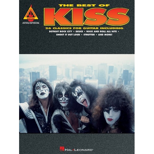 Best of Kiss Guitar Tab Songbook