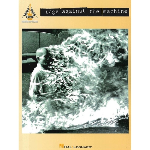 Rage Against the Machine Guitar Tab Songbook RV