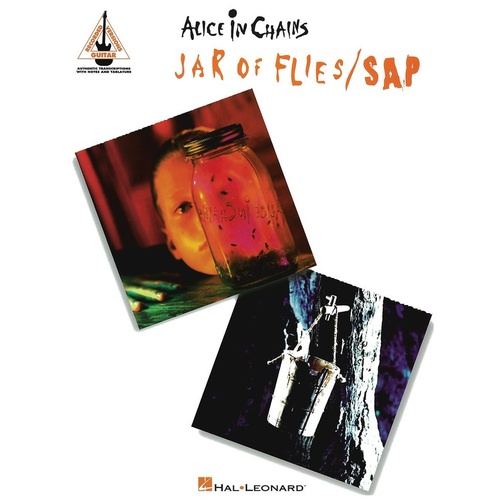 Alice In Chains - Jar Of Flies/Sap Guitar TAB Rv (Softcover Book)
