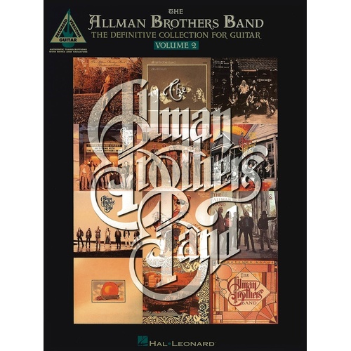 Allman Brothers Definitive Collection Guitar V2 (Softcover Book)