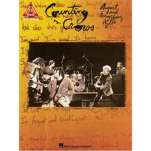August And Everything Guitar TAB (Softcover Book)