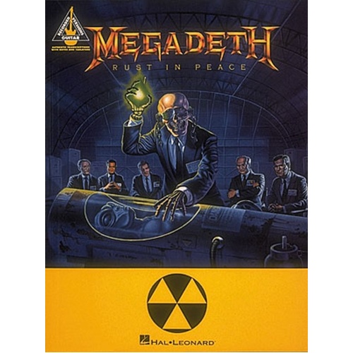 Megadeth - Rust In Peace Guitar TAB (Softcover Book)