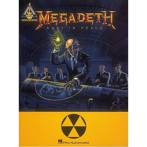 Megadeth - Rust In Peace Guitar TAB (Softcover Book)