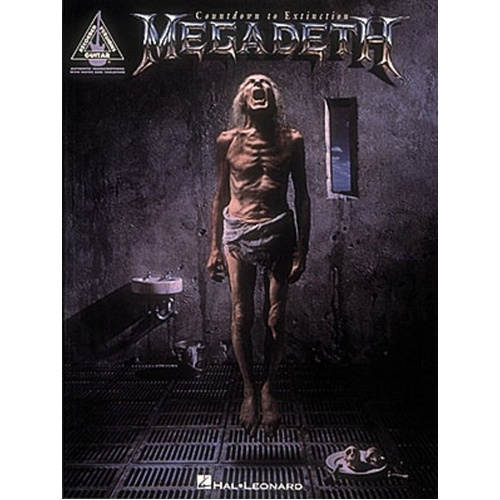 Megadeth - Countdown to Extinction Guitar Tab Songbook