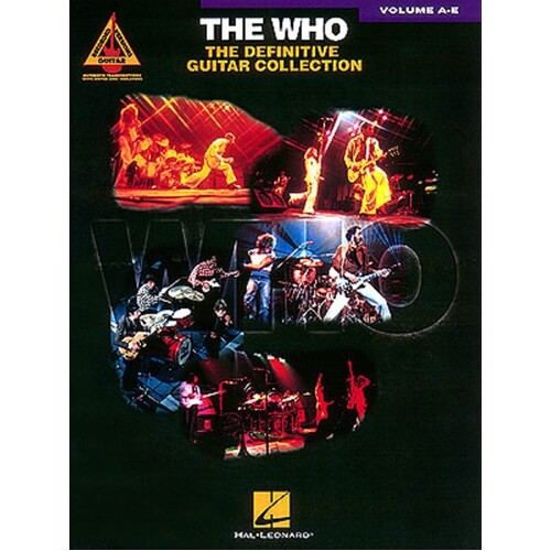 Definitive Guitar Collection Guitar TAB A-E The Who (Softcover Book)