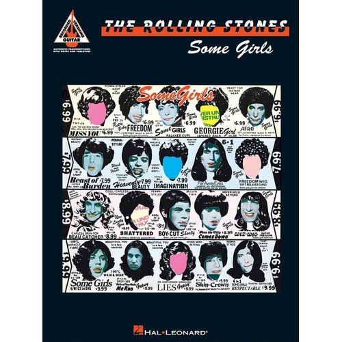 Rolling Stones - Some Girls Guitar TAB Folio