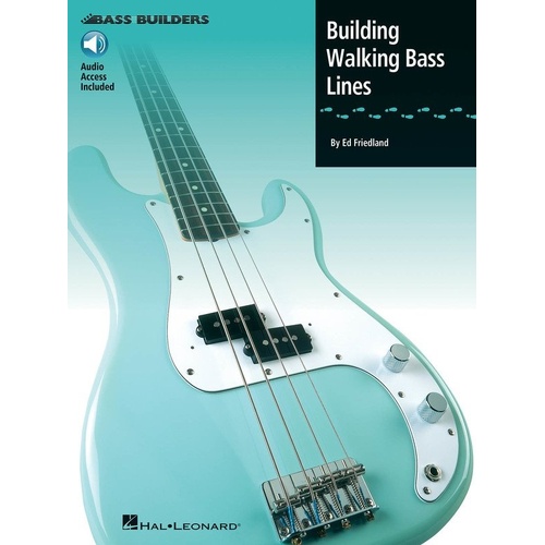 Building Walking Bass Lines Book by Hal Leonard