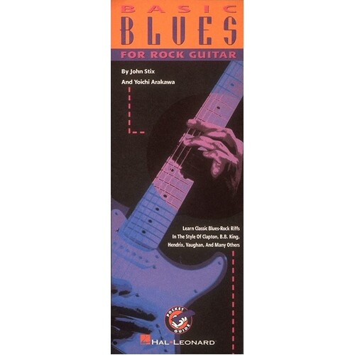Basic Blues For Rock Guitar Pocket Guide 