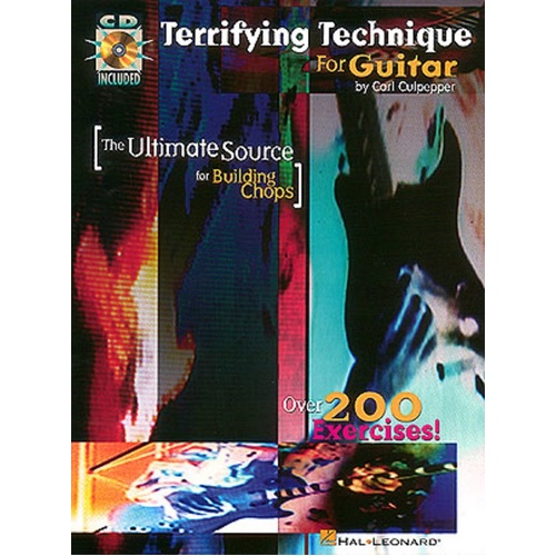 Terrifying Technique For Guitar (Softcover Book/CD)