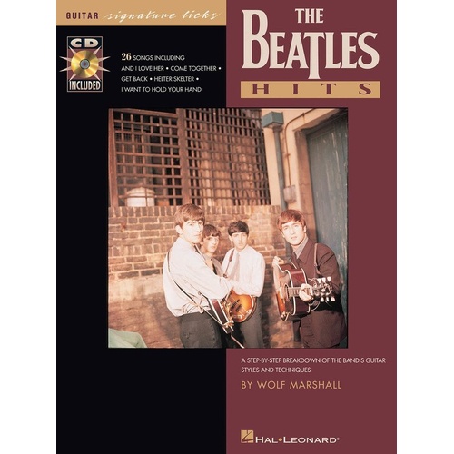 The Beatles Hits: Signature Licks Guitar Book/CD