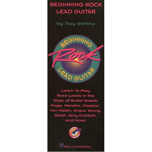 Beginning Rock Lead Guitar Pocket Guide (Softcover Book)