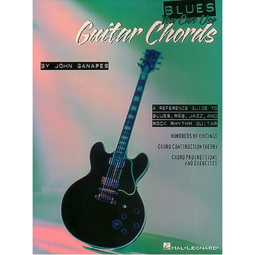 Blues You Can Use Guitar Chords (Softcover Book/CD)