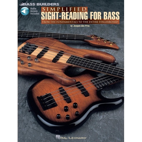 Simplified Sight-Reading for Bass Book and Audio Pack