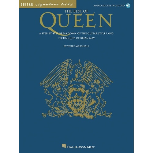Best of Queen Guitar Signature Licks Book with Online Audio Access