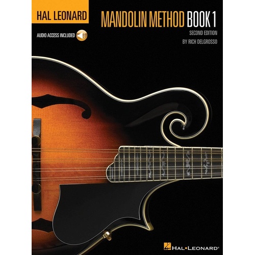 Hal Leonard Mandolin Method Book 1 with Online Audio Access