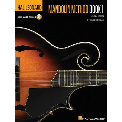 Hal Leonard Mandolin Method Book 1 Book/Online Audio (Softcover Book/Online Audio)