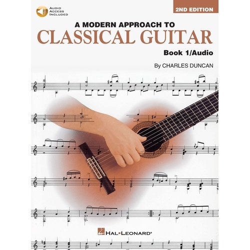 Modern Approach To Classical Guitar Book 1 Book/Online Audio (Softcover Book/Online Audio)