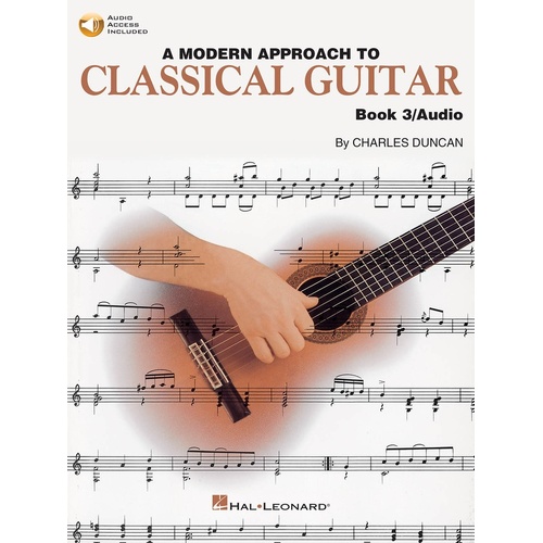 Modern Approach To Classical Guitar Book 3 Book/CD (Softcover Book/CD)