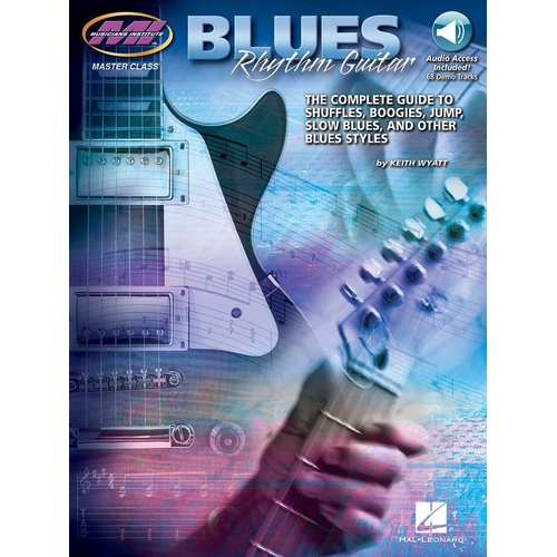 Blues Rhythm Guitar Mi Book/CD Guitar (Softcover Book/CD)