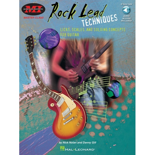 Rock Lead Techniques Book/CD Mi Guitar (Softcover Book/CD)