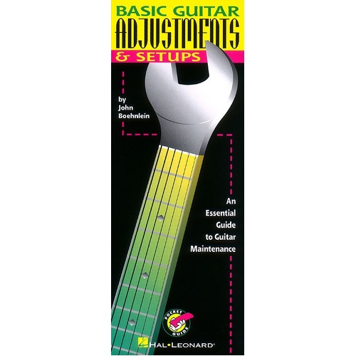 Basic Guitar Adjustments Pocket Guide (Softcover Book)