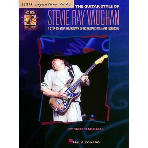 Guitar Styles Of Stevie Ray Vaughan Book/CD (Softcover Book/CD)
