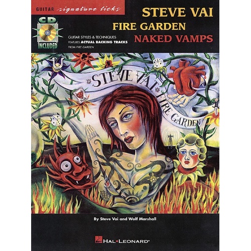 Fire Garden Signature Licks Book/CD (Softcover Book/CD)