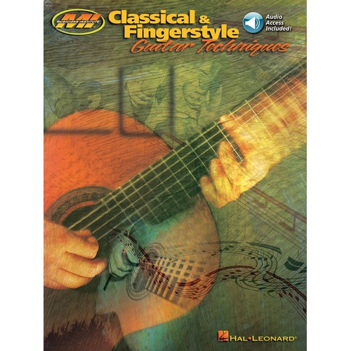 Classical And Fingerstyle Guitar Tech Book/CD Mi (Softcover Book/CD)